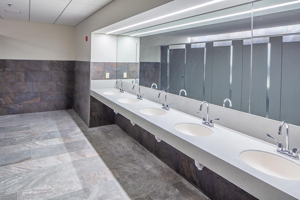 Commercial Settings From Best Tile, Commercial Bathroom Tile