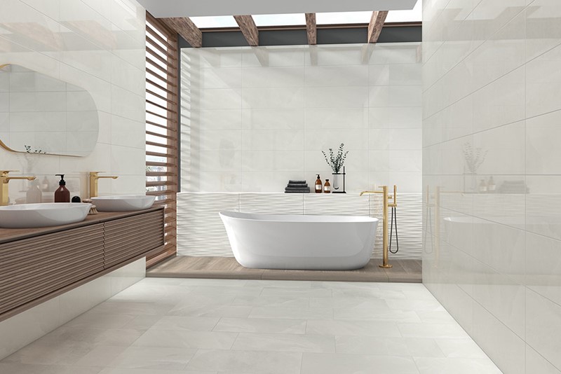 Salt Cave Ceramic & Porcelain Tile Stone Look Tiles Best Tile