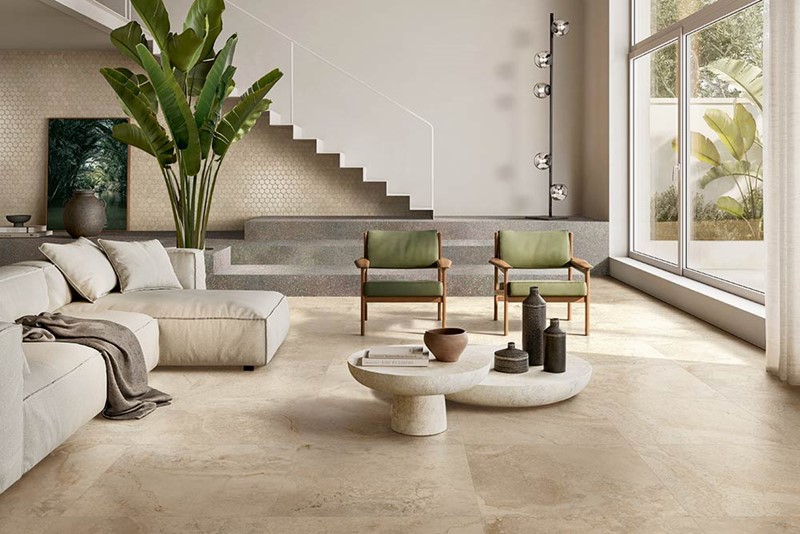 Roma Porcelain Tile | Travertine Look Tile | Best Tile