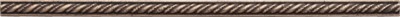 antique bronze braided rope listel 237343